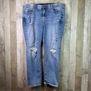 Torrid Blue Straight Leg Jeans